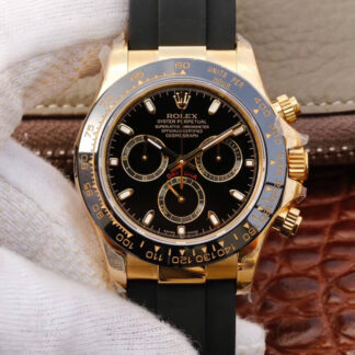 AAA Replica Rolex Daytona Cosmograph M116518ln-0043 JH Factory Ceramic Bezel Mens Watch