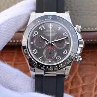 AAA Replica Rolex Daytona Cosmograph 40MM JH Factory Dark Grey Dial Mens Watch