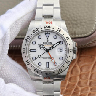 AAA Replica Rolex Explorer M216570-0001 GM Factory V4 Stainless Steel White Dial Mens Watch