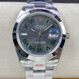 AAA Replica Rolex Datejust M126300-0013 41MM EW Factory Stainless Steel Grey Dial Mens Watch