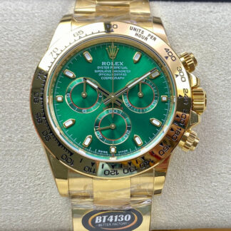 AAA Replica Rolex Daytona M116508-0013 BT Factory Green Dial Mens Watch
