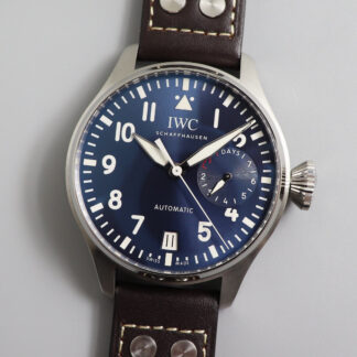 AAA Replica IWC Pilot IW501002 ZF Factory Blue Dial Mens Watch