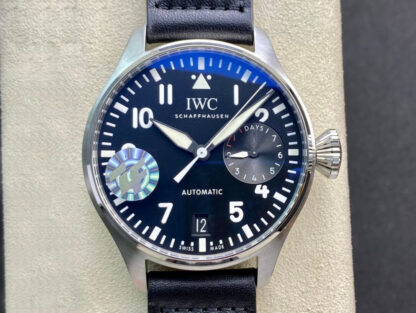 AAA Replica IWC Pilot 46MM ZF Factory Stainless Steel Black Dial Mens Watch