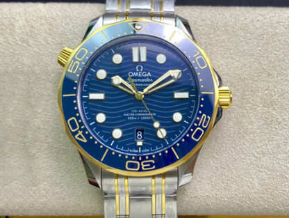 AAA Replica Omega Seamaster Diver 300M 210.20.42.20.03.001 1:1 OR Factory Blue Mens Watch