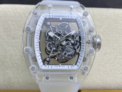 AAA Replica Richard Mille RM35-02 RM Factory Transparent Case Mens Watch