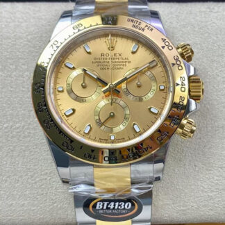 AAA Replica Rolex Daytona M116503-0003 BT Factory Gold Dial Mens Watch