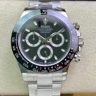 AAA Replica Rolex Cosmograph Daytona M116500LN-0002 Clean Factory Black Dial Mens Watch