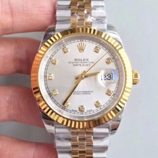 Replica Rolex Datejust 41 126333 Silver Dial EW Factory Mens Watch