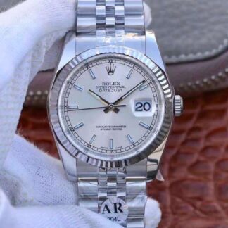 AAA Replica Rolex Datejust II 36 126334 AR Factory Rhodium Dial Mens Watch