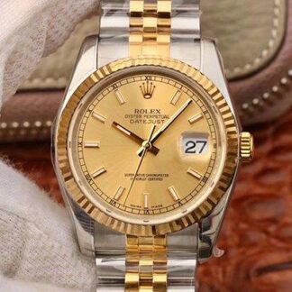 AAA Replica Rolex Datejust II 116333 AR Factory Champagne Dial Mens Watch