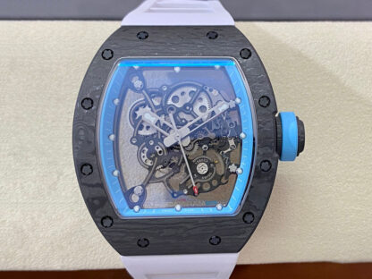 AAA Replica Richard Mille RM-055 BBR Factory Carbon Fiber Mens Watch
