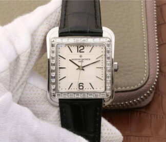 AAA Replica Vacheron Constantin Historiques 86300 GS Factory Diamond Bezel Mens Watch