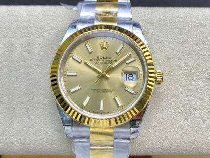 AAA Replica Rolex Datejust M126333-0009 VS Factory Yellow Gold Mens Watch