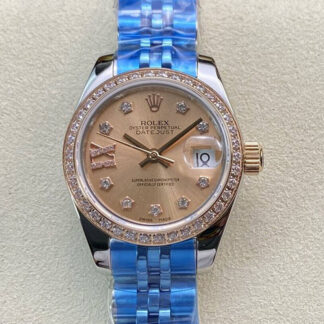 AAA Replica Rolex Datejust 28MM BP Factory Diamond Bezel Ladies Watch