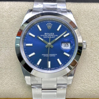 AAA Replica Rolex Datejust M126300-0001 VS Factory Blue Dial Mens Watch