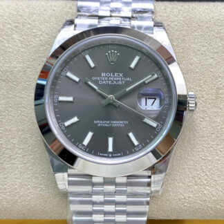 AAA Replica Rolex Datejust M126300-0008 VS Factory Gray Dial Mens Watch
