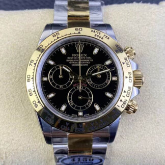 AAA Replica Rolex Cosmograph Daytona M116503-0004 Clean Factory V3 Black Dial Mens Watch