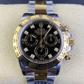 AAA Replica Rolex Cosmograph Daytona M116503-0008 Clean Factory V3 Diamond Dial Mens Watch