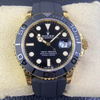 AAA Replica Rolex Yacht Master M226658-0001 42MM VS Factory Black Dial Mens Watch