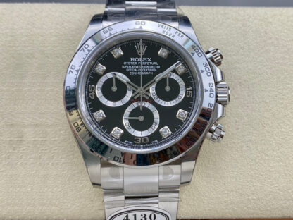 AAA Replica Rolex Cosmograph Daytona M116509-0055 Clean Factory Diamond Dial Mens Watch