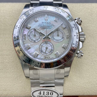 AAA Replica Rolex Cosmograph Daytona M116509-0064 Clean Factory Mother-of-pearl Dial Mens Watch