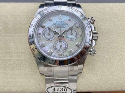 AAA Replica Rolex Cosmograph Daytona M116509-0064 Clean Factory Mother-of-pearl Dial Mens Watch