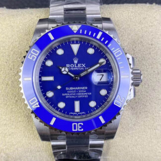 AAA Replica Rolex Submariner 116619LB-97209 40MM Clean Factory V5 Blue Dial Mens Watch