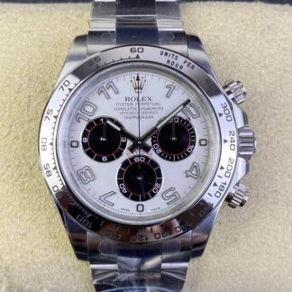 AAA Replica Rolex Cosmograph Daytona Clean Factory V3 Stainless Steel White Dial Mens Watch