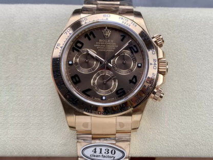 AAA Replica Rolex Cosmograph Daytona M116505-0011 Clean Factory Rose Gold Mens Watch