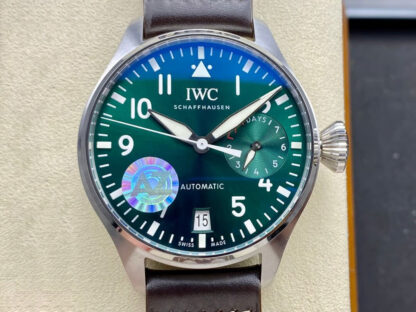 AAA Replica IWC Pilot IW501015 AZ Factory Green Dial Mens Watch