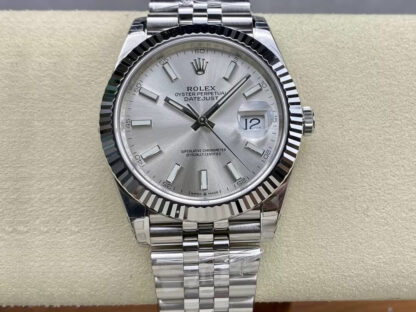 AAA Replica Rolex Datejust M126334-0004 VS Factory Silver Dial Mens Watch