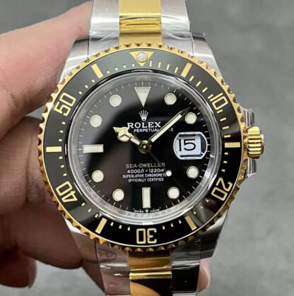 AAA Replica Rolex Sea Dweller M126603-0001 VS Factory Yellow Gold Mens Watch