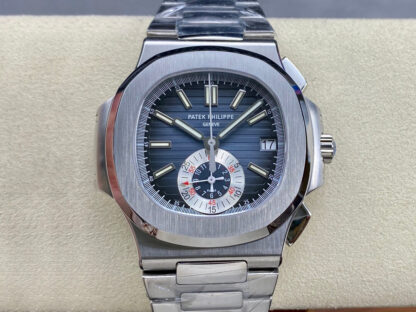 AAA Replica Patek Philippe Nautilus 5980/1A-001 PPF Factory Blue Dial Mens Watch