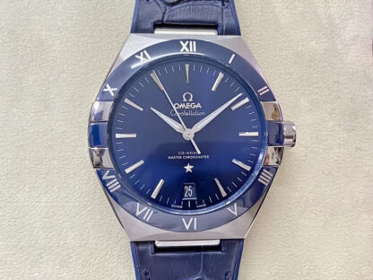 AAA Replica SBF Omega Constellation 131.33.41.21.03.001 VS Factory Blue Bezel Mens Watch | aaareplicawatches.is