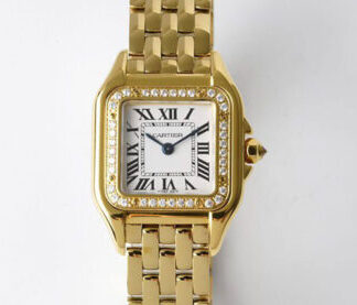 AAA Replica Panthere De Cartier WJPN0015 22MM BV Factory Yellow Gold Ladies Watch | aaareplicawatches.is