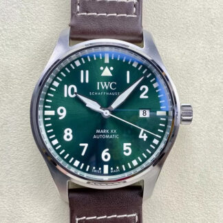AAA Replica IWC Pilot IW328205 M+ Factory Brown Strap Mens Watch | aaareplicawatches.is