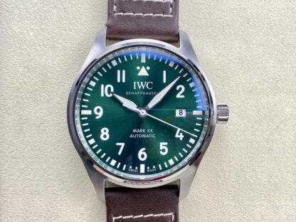 AAA Replica IWC Pilot IW328205 M+ Factory Brown Strap Mens Watch | aaareplicawatches.is