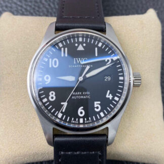AAA Replica IWC Pilot IW327001 V7 Factory Black Strap Mens Watch | aaareplicawatches.is