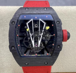 AAA Replica Richard Mille RM27-03 Tourbillon BBR Factory Black Carbon Fiber Mens Watch | aaareplicawatches.is