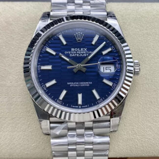 AAA Replica Rolex Datejust M126334-0031 41MM VS Factory Blue Dial Mens Watch | aaareplicawatches.is
