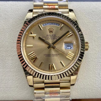 AAA Replica Rolex Day Date M228238-0006 GM Factory Yellow Gold Mens Watch | aaareplicawatches.is