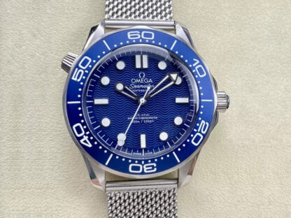 AAA Replica Omega Seamaster Diver 300M 210.30.42.20.03.002 VS Factory Blue Bezel Mens Watch | aaareplicawatches.is