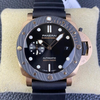 AAA Replica SBF Panerai Submersible PAM01070 VS Factory Rose Gold Case Mens Watch | aaareplicawatches.is