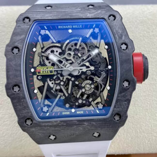 AAA Replica Richard Mille RM35-02 T+ Factory Carbon Fiber Case Mens Watch | aaareplicawatches.is