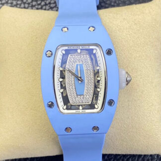 AAA Replica Richard Mille RM 07-01 RM Factory Ceramic Diamond Dial Women Watch | aaareplicawatches.is