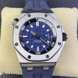 AAA Replica Audemars Piguet Royal Oak Offshore 15720ST.OO.A027CA.01 ZF Factory Blue Dial Mens Watch | aaareplicawatches.is