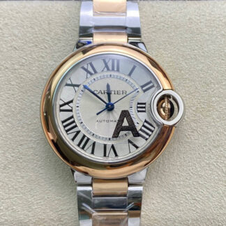 AAA Replica Ballon Bleu De Cartier W2BB0023 33MM V6 Factory Rose Gold Women Watch | aaareplicawatches.is