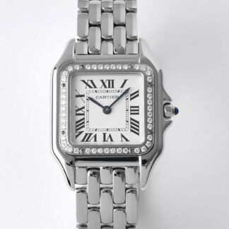AAA Replica Cartier Panthere W4PN0008 27MM BV Factory White Dial Women Watch | aaareplicawatches.is