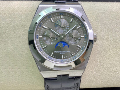 AAA Replica Vacheron Constantin Overseas 4300V 8F Factory Leather Strap Mens Watch | aaareplicawatches.is