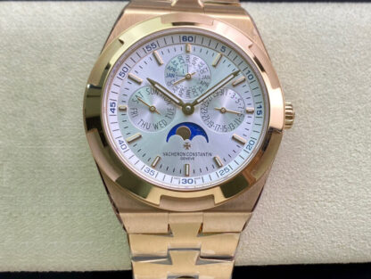 AAA Replica Vacheron Constantin Overseas 4300V/120R-B064 8F Factory Gold Case Mens Watch | aaareplicawatches.is